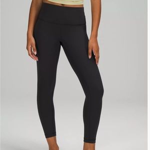 Lululemon Wunder Under High-Rise Tight 25" black leggings